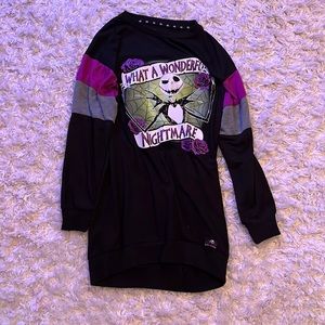 Nightmare before Christmas emo nightgown